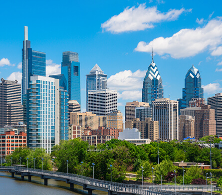 Photo of buildings in Philadelphia