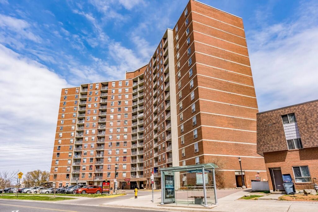 High brick block