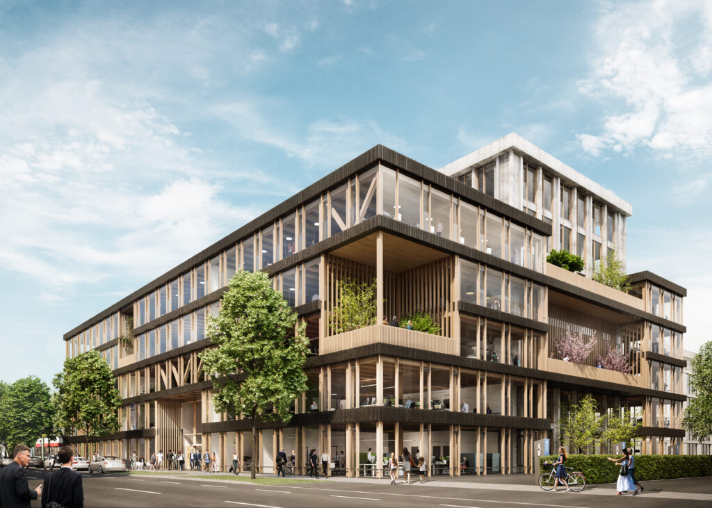 LaSalle develops TRI, Munich’s first timber office building