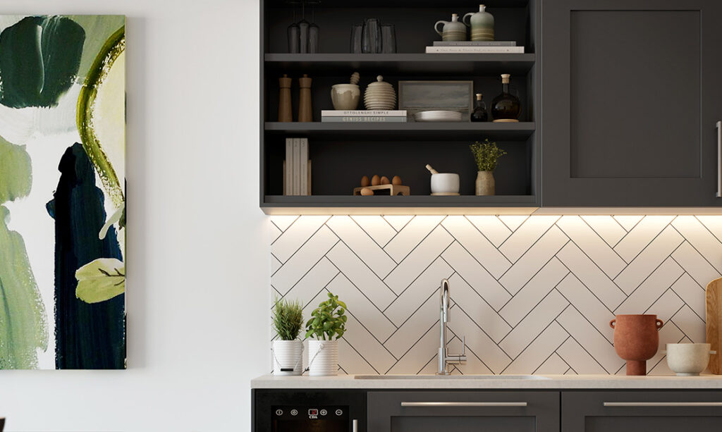 A kitchen at fulton and fifth